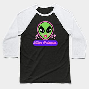 Alien Princess Baseball T-Shirt